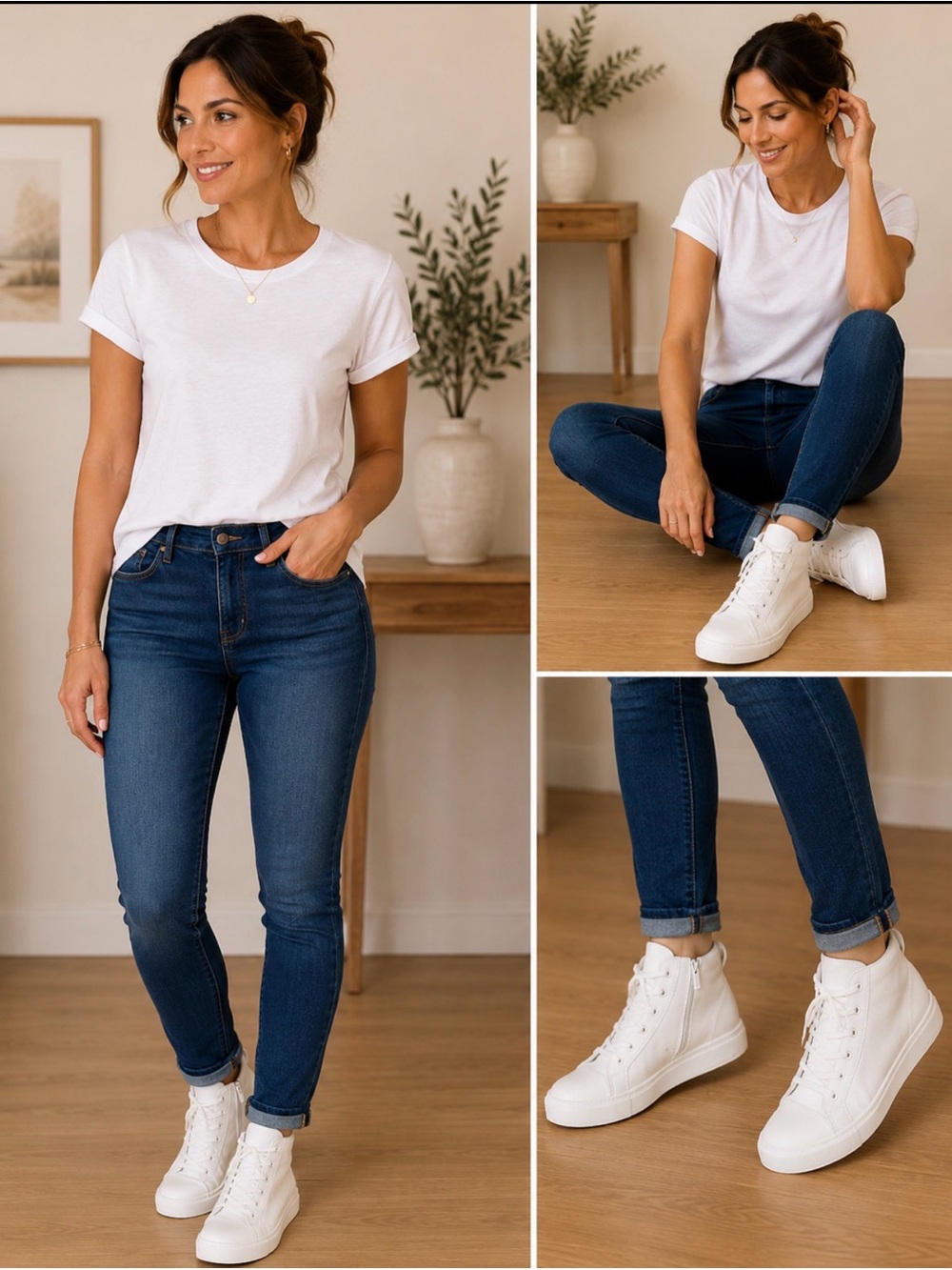 Dolce Vita Cream Sneakers with Minimalist Design